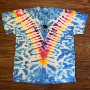 Breckenridge Colorado Tie Dye Tee